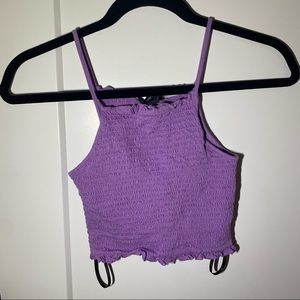 Purple tank top